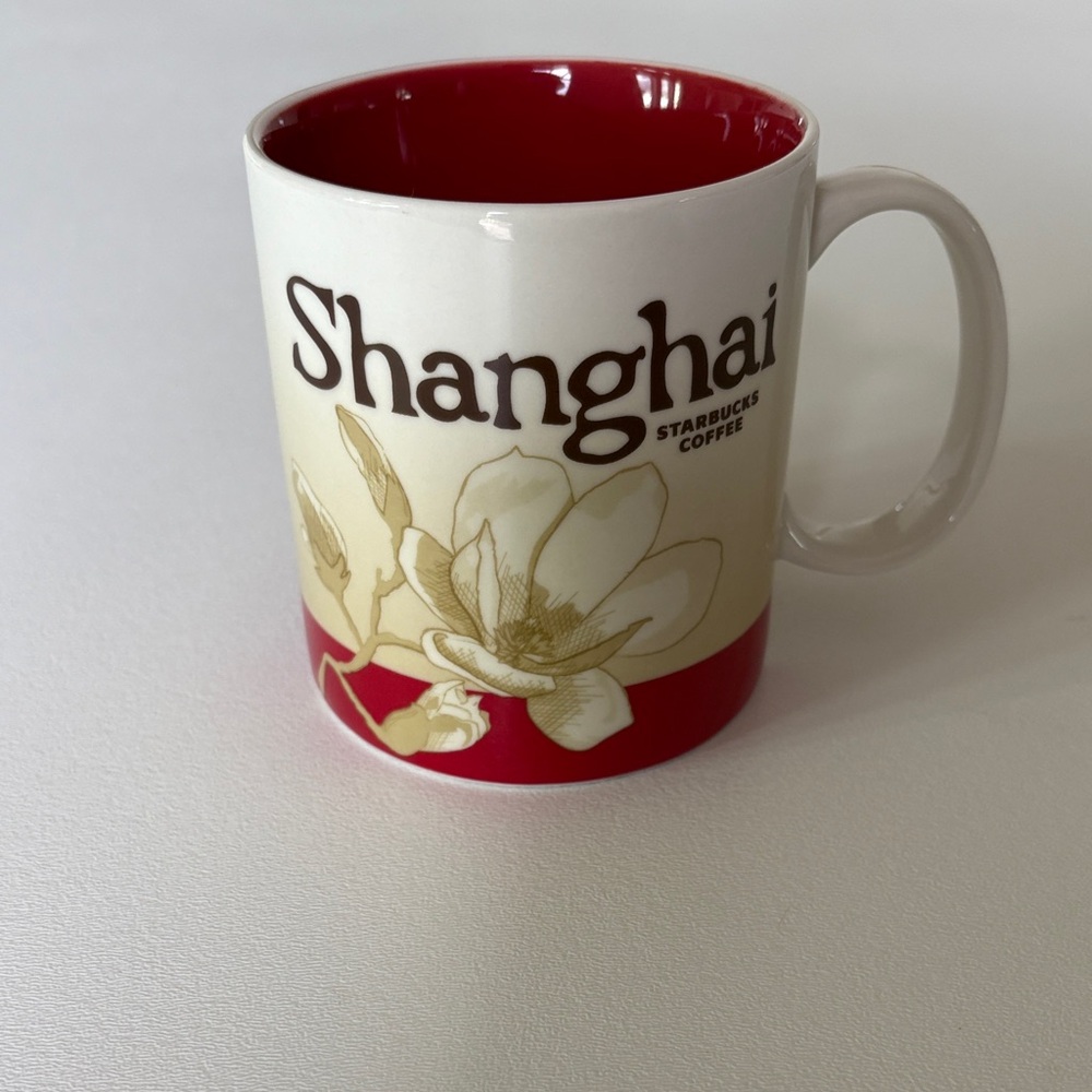 Starbucks Shanghai Collector Series Mug 16 Oz Microwave Dishwasher Safe Coffee